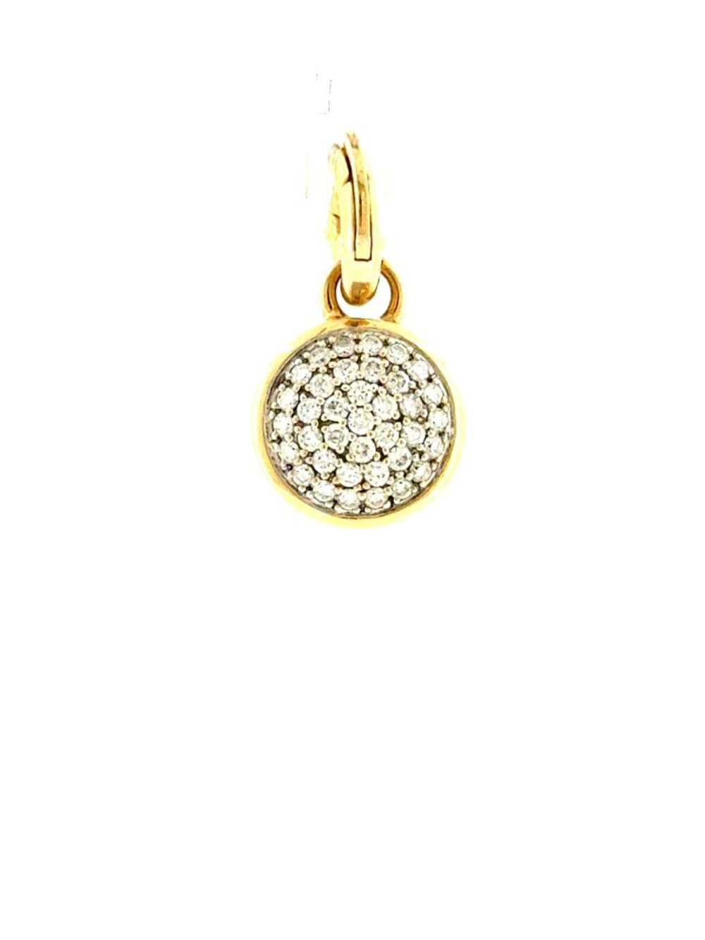 Tirisi Moda Copacabana 18 karat Yellow Gold Charm Pendant with Diamonds